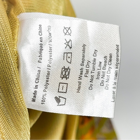 Altar’d State Paisley Print Boho Chic Babydoll Chiffon Sleeveless Dress - Picture 9 of 9